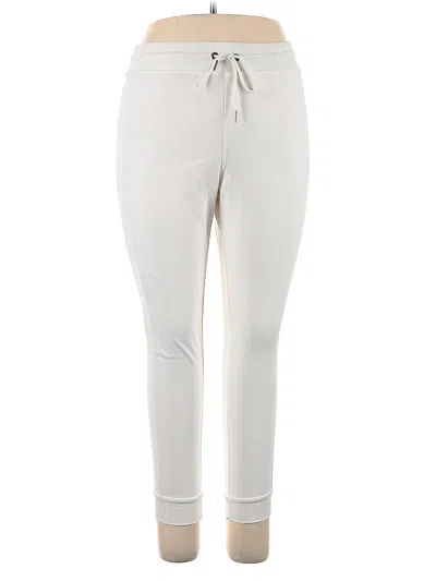 Pre-owned The Sweatshirt Project By French Laundry Casual Pants In White