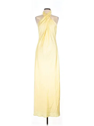 Pre-owned Show Me Your Mumu Cocktail Dress In Yellow