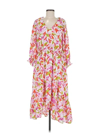 Pre-owned Maison Tara Casual Dress In Pink