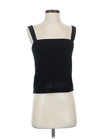Pre-owned Z Supply Tank Top Black Strapless Neckline Tops