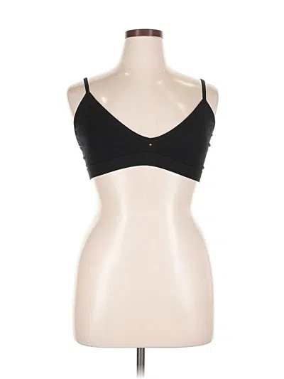 Pre-owned Lunya Sports Bra In Black