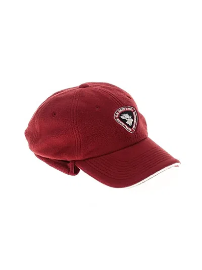 Pre-owned G.h. Bass & Co. Baseball Cap In Red