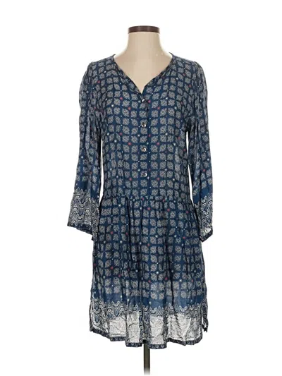 Pre-owned Roller Rabbit Casual Dress In Blue