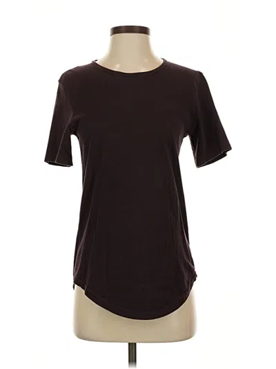 Pre-owned Bella+canvas Short Sleeve T-shirt In Burgundy