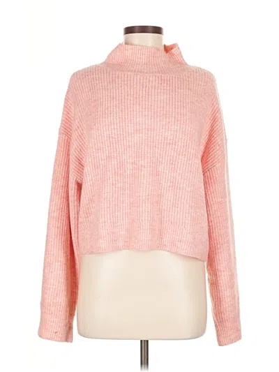 Pre-owned Bp. Turtleneck Sweater In Pink