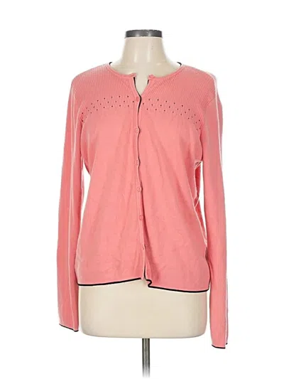Pre-owned Emma James Cardigan Sweater In Pink