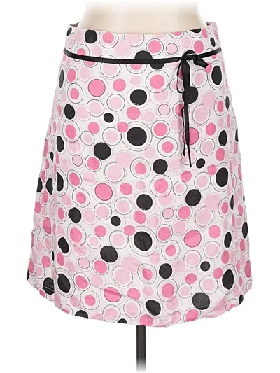 Pre-owned Dressbarn Casual Skirt In Pink