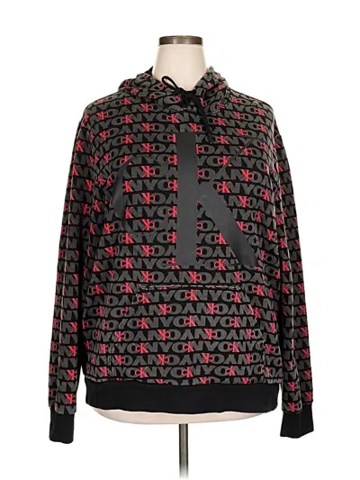 Pre-owned Calvin Klein Jeans Est.1978 Calvin Klein Jeans Zip Up Hoodie In Black