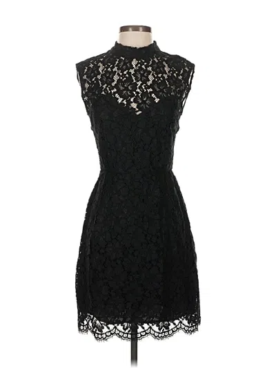 Pre-owned Sandro Cocktail Dress In Black