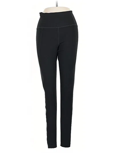 Pre-owned Girlfriend Collective Active Pants In Black