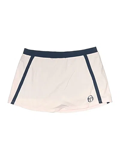 Pre-owned Sergio Tacchini Skort In White