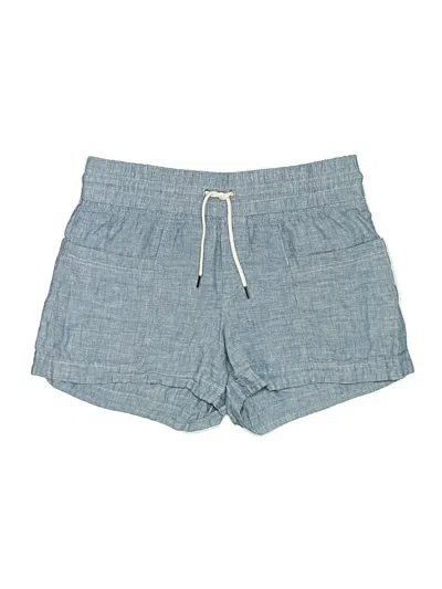Pre-owned Athleta Denim Shorts In Blue