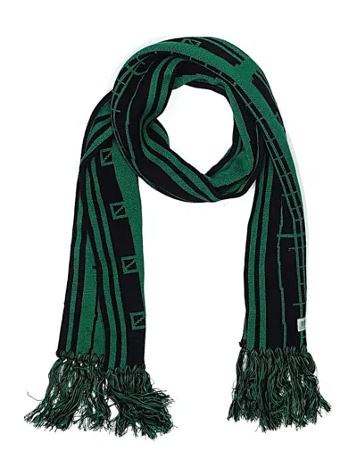 Pre-owned Assorted Brands Scarf In Green