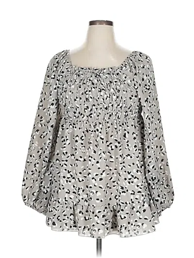 Pre-owned Lovely Melody Casual Dress In Gray