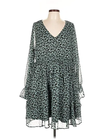 Pre-owned Torrid Casual Dress In Blue