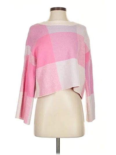 Pre-owned Jessica Simpson Pullover Sweater In Pink