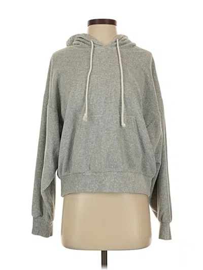 Pre-owned American Eagle Outfitters Pullover Hoodie In Gray