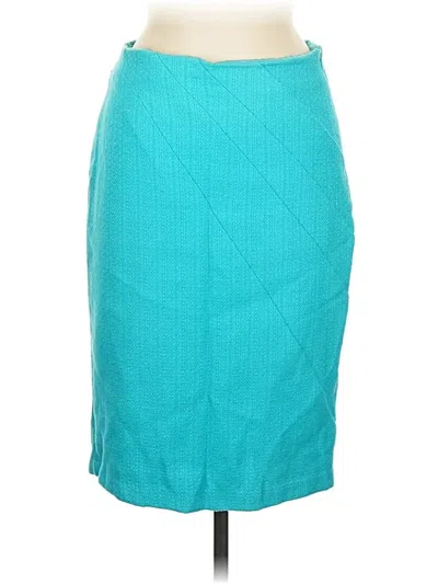 Pre-owned Eva Franco Formal Skirt In Blue