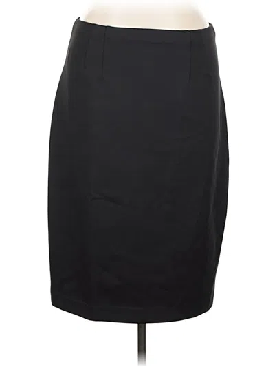 Pre-owned Express Formal Skirt In Black