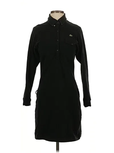 Pre-owned Lacoste Casual Dress In Black