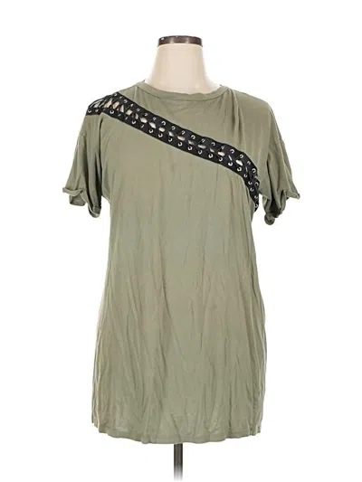Pre-owned Forever 21 Plus Casual Dress In Green
