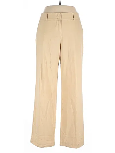 Pre-owned Liz Claiborne Khaki Pant In Brown