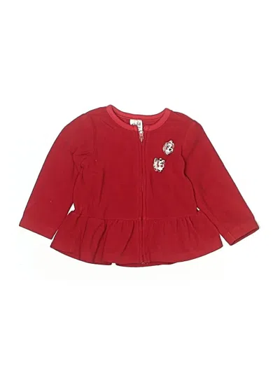 Pre-owned Child Of Mine By Carter's Babies' Cardigan Sweater In Red