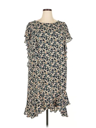 Pre-owned Max Studio Casual Dress In Blue