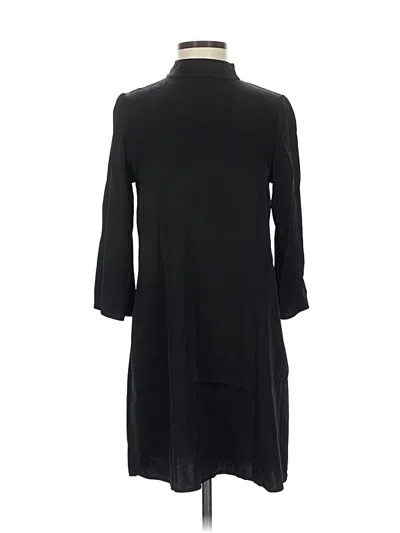 Pre-owned Uniqlo Casual Dress In Black