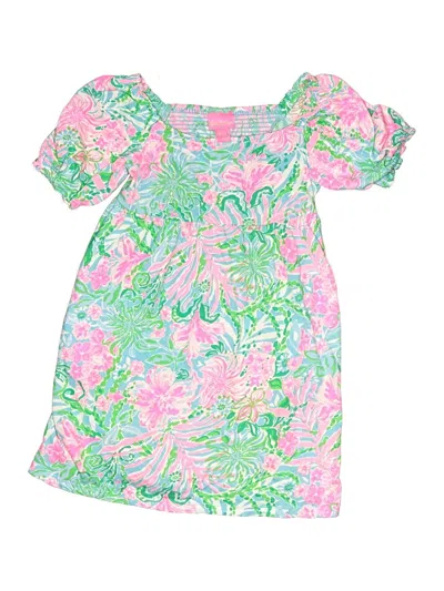 Pre-owned Lilly Pulitzer Kids' Dress In Green