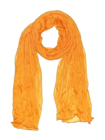 Pre-owned Unbranded Scarf In Orange