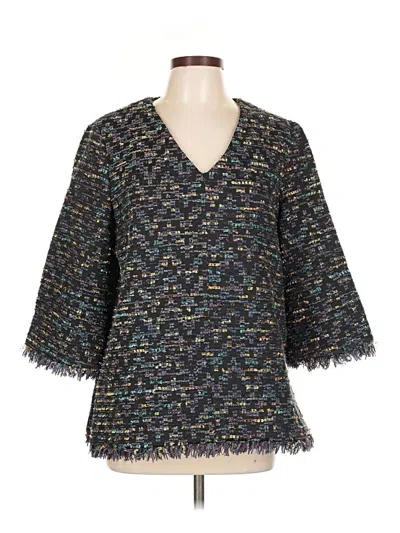 Pre-owned Tuckernuck Short Sleeve Top Blue Tops