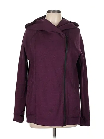 Pre-owned Nike Zip Up Hoodie In Purple