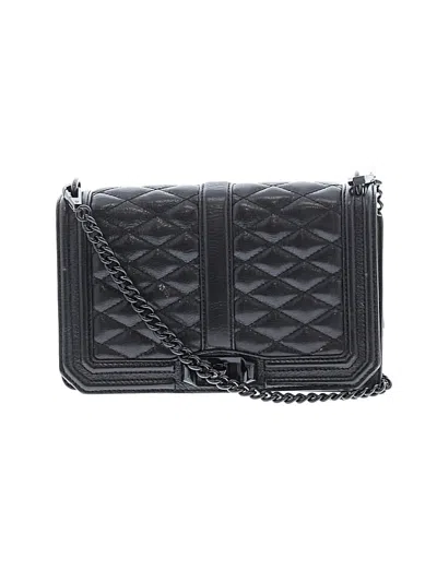 Pre-owned Rebecca Minkoff Crossbody Bag In Black