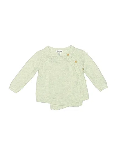 Pre-owned Splendid Babies' Cardigan Sweater In Green