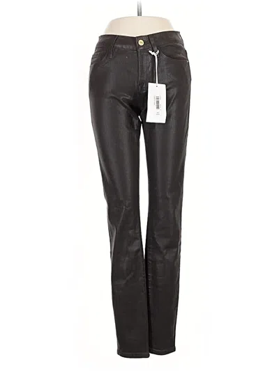 Pre-owned Frame Jeggings In Black