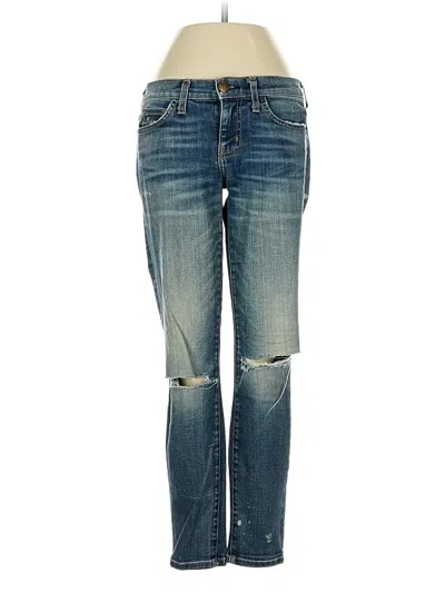 Pre-owned Current Elliott Jeans In Blue