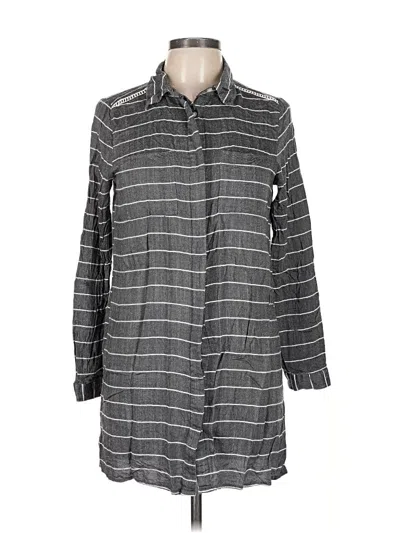 Pre-owned Koy Resort Long Sleeve Button Down Shirt In Gray