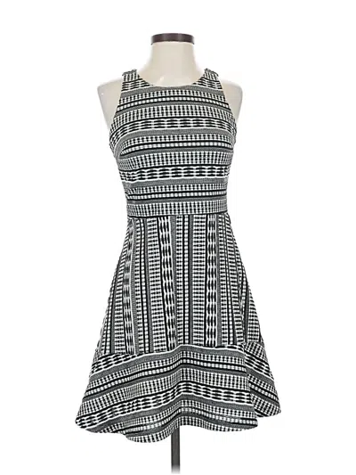 Pre-owned Ann Taylor Loft Outlet Casual Dress In Gray