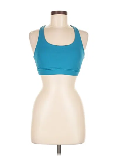 Pre-owned Lululemon Athletica Sports Bra In Blue