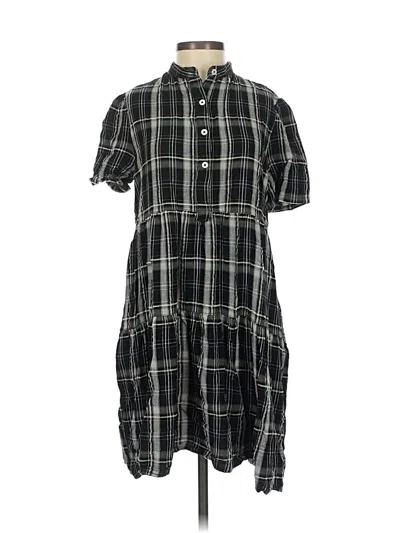 Pre-owned Max Studio Casual Dress In Black