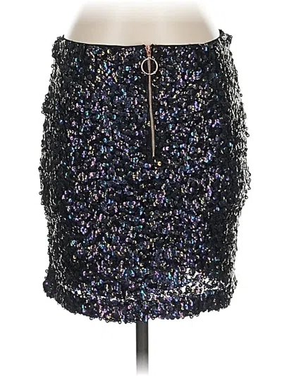 Pre-owned Free People Casual Skirt In Black