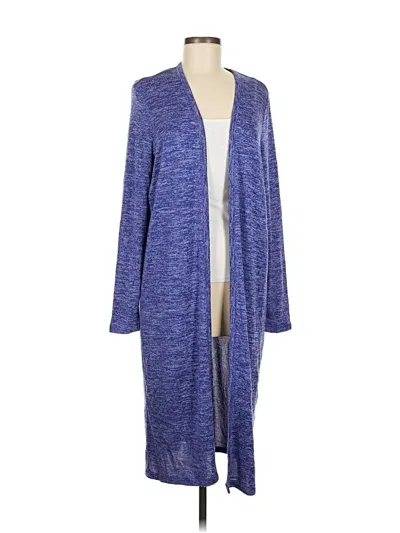 Pre-owned Jockey Cardigan Sweater In Blue