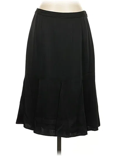 Pre-owned Ann Taylor Formal Skirt In Black