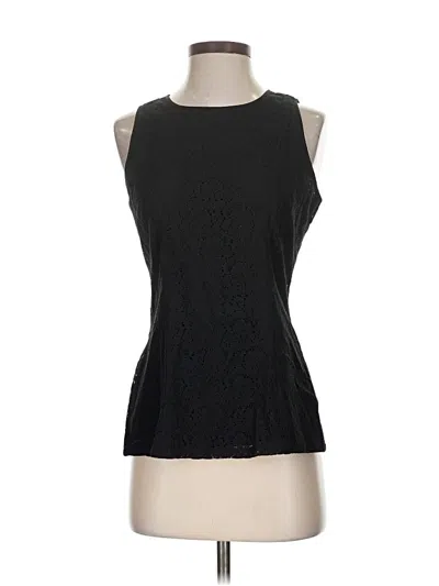 Banana Republic Sleeveless Blouse In Burgundy