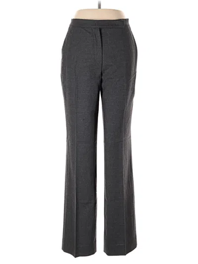 Pre-owned Peserico Wool Pants In Gray