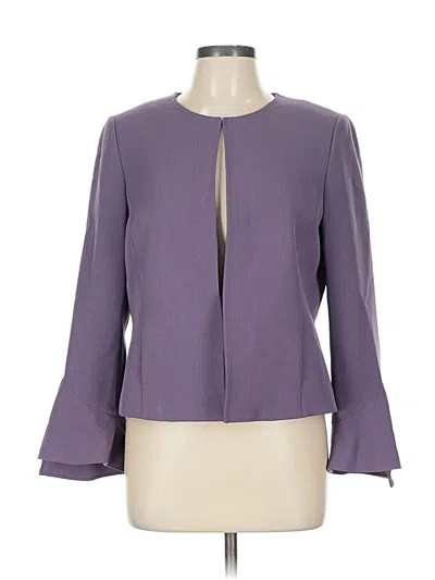 Pre-owned Tahari By Asl Blazer Jacket In Purple