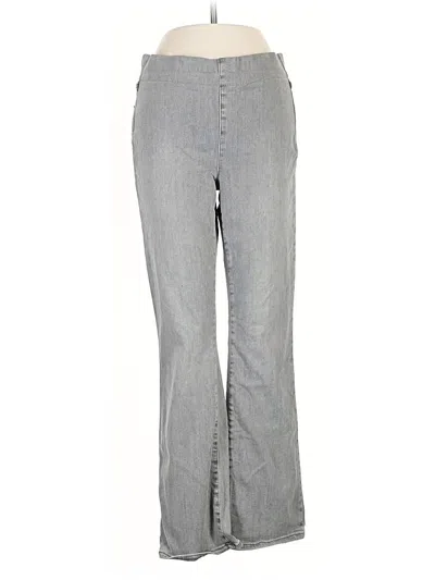 Pre-owned Nydj Casual Pants In Gray