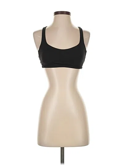 Pre-owned Lululemon Athletica Sports Bra In Black
