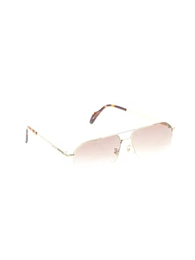 Pre-owned Lanvin Sunglasses In Gold